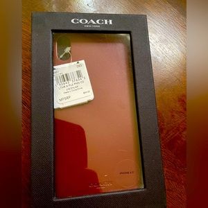 iPhone XS Max  leather case